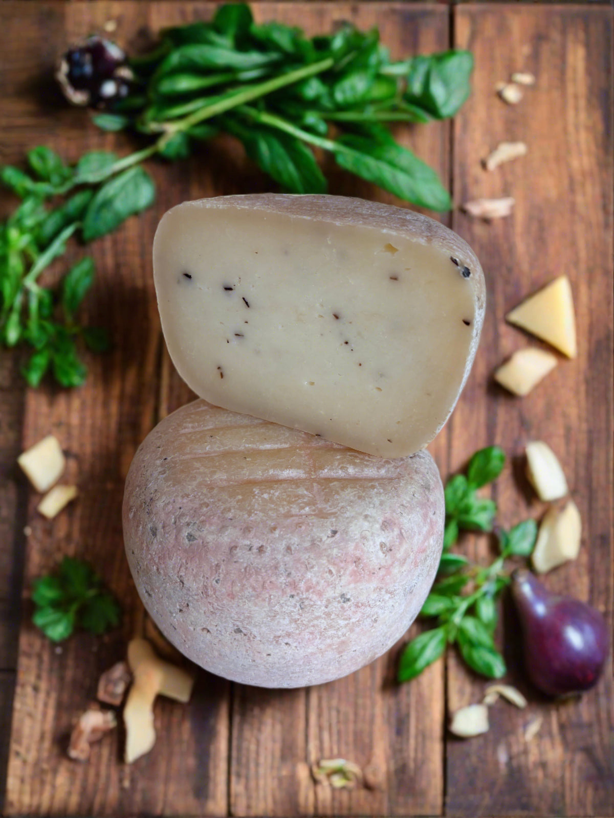 Pecorino Cheese with Truffles | Our Tuscan Farm