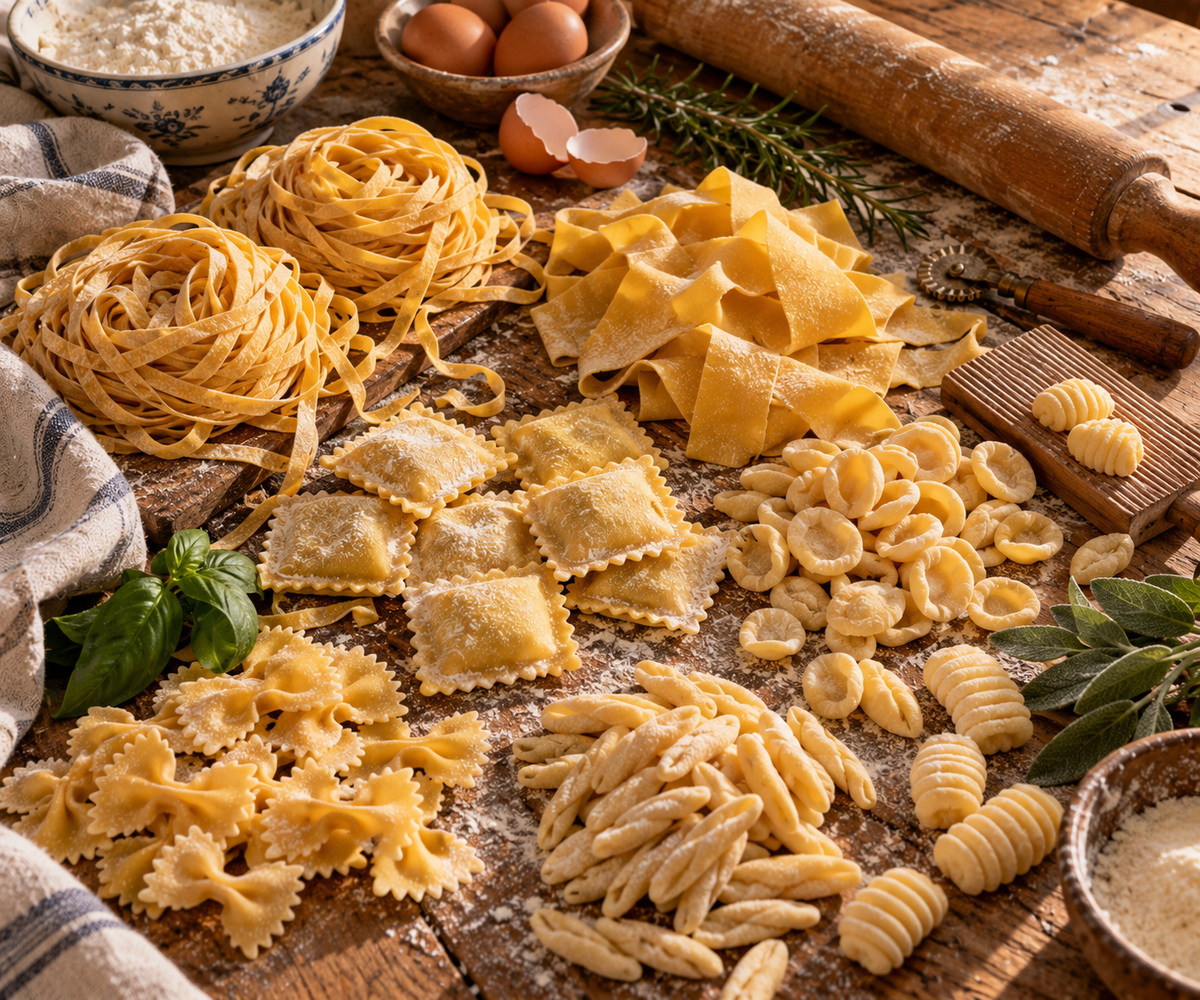 Pasta Master Class With Nonna Barbara